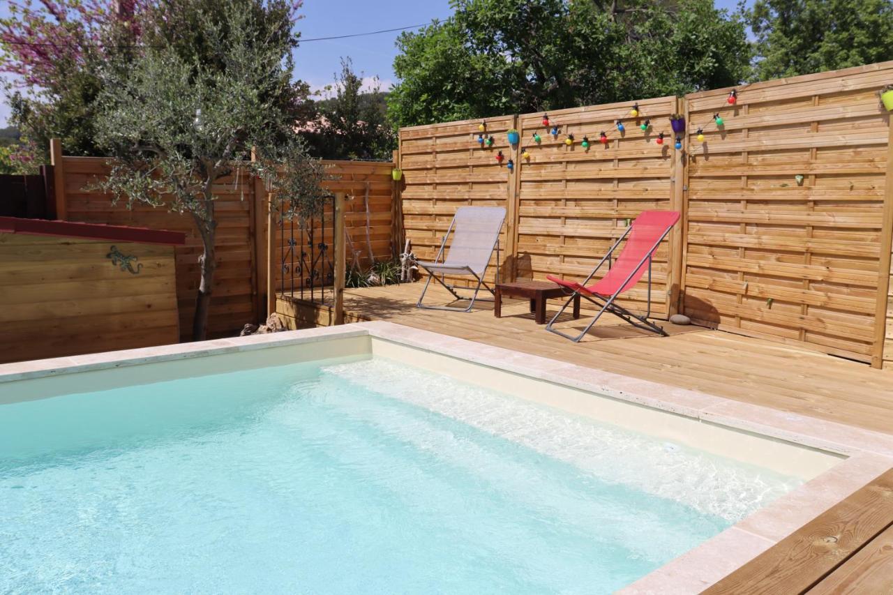Gite Lapaz/Jacuzzi Prive/Piscine Draguignan Exterior photo